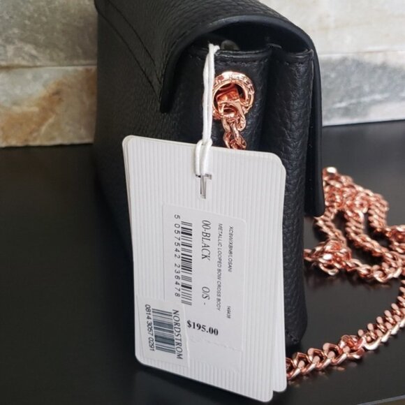 Ted Baker London Bow Leather Crossbody Bag - Picture 8 of 8